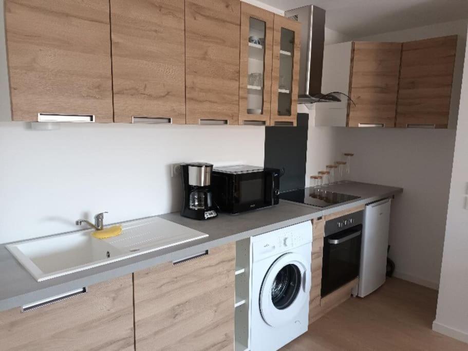 Studio Cabine Avec Terrasse فورت ماهون بلاج المظهر الخارجي الصورة